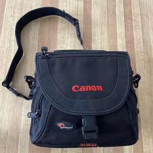 LOWEPRO Black NOVA 1 AW Shoulder Camera Bag | with Dividers Strap And Raincover